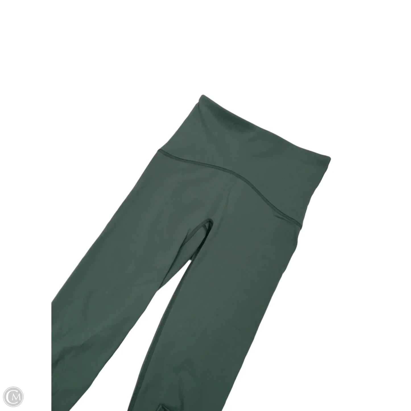 Athletic Leggings By Spanx In Green, Size: S