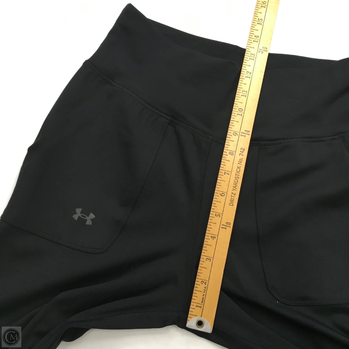 Athletic Pants By Under Armour In Black, Size: M