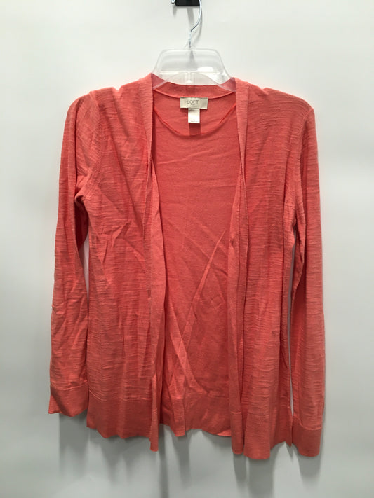 Peach Cardigan Loft O, Size S