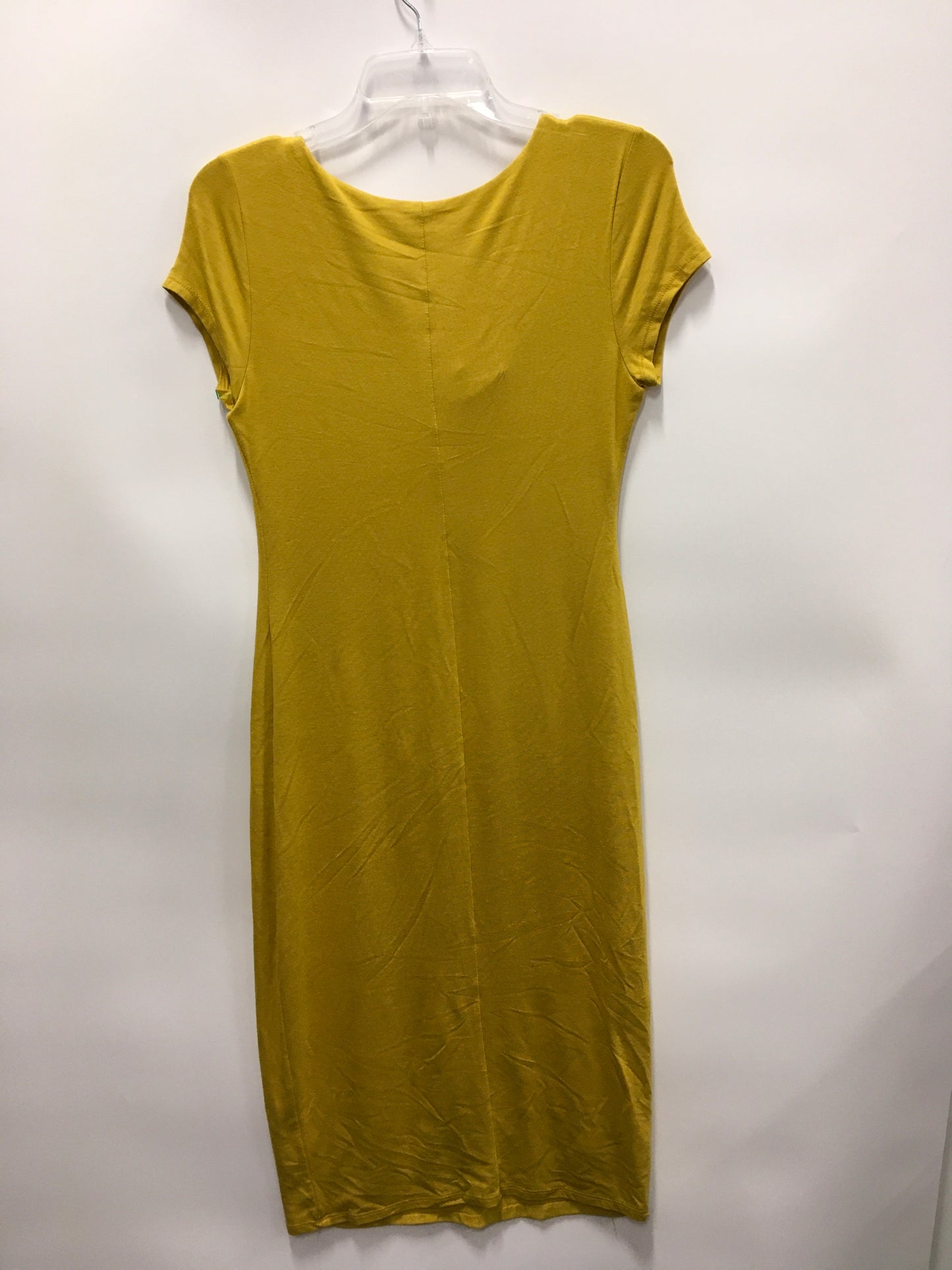 Yellow Dress Casual Maxi See You Monday, Size Xl