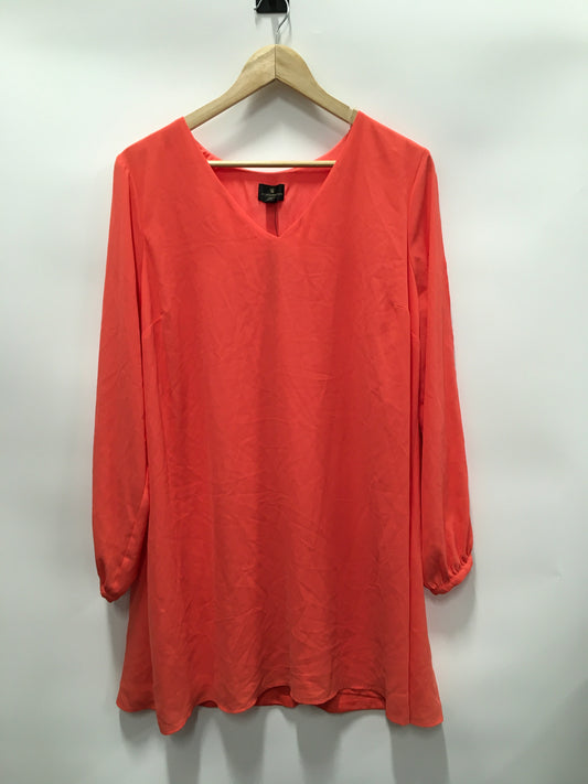 Orange Dress Casual Short Worthington, Size Petite   Xl