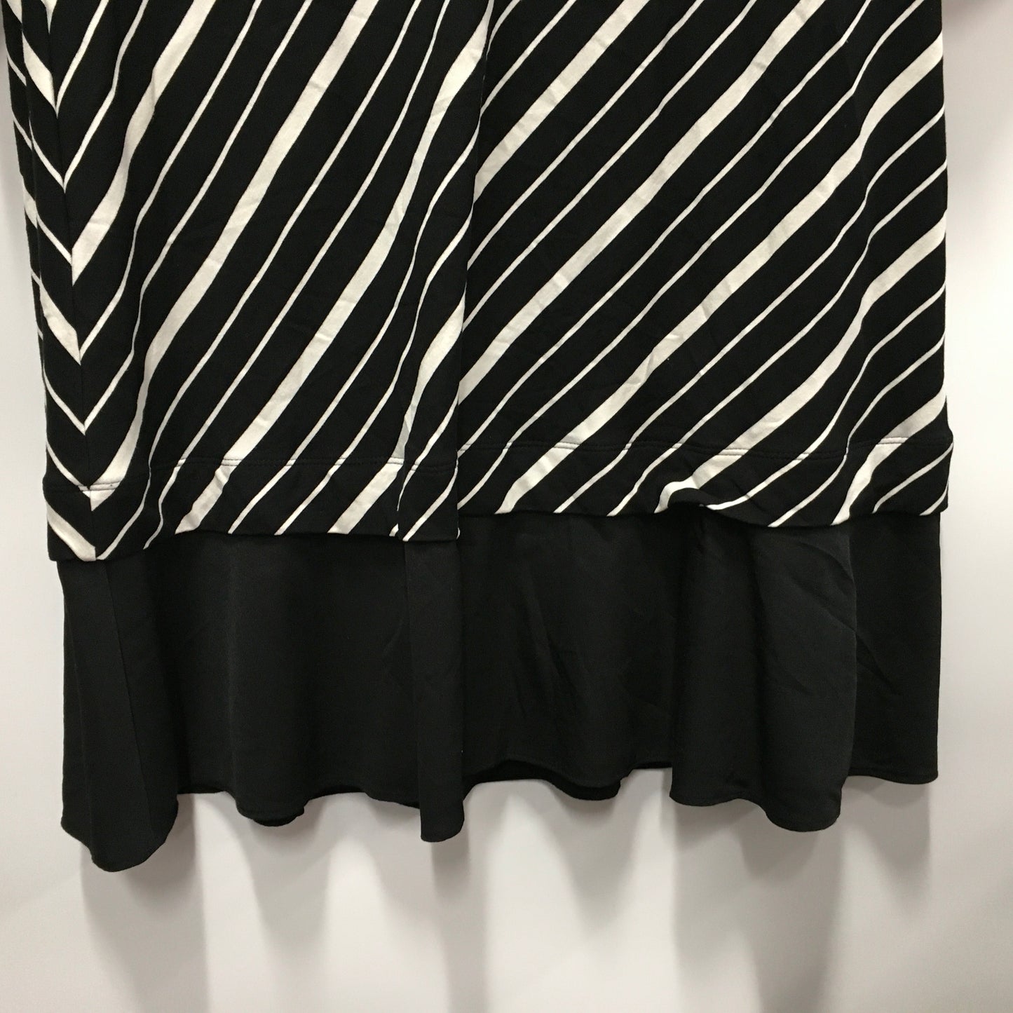 Black White Dress Work White House Black Market, Size L