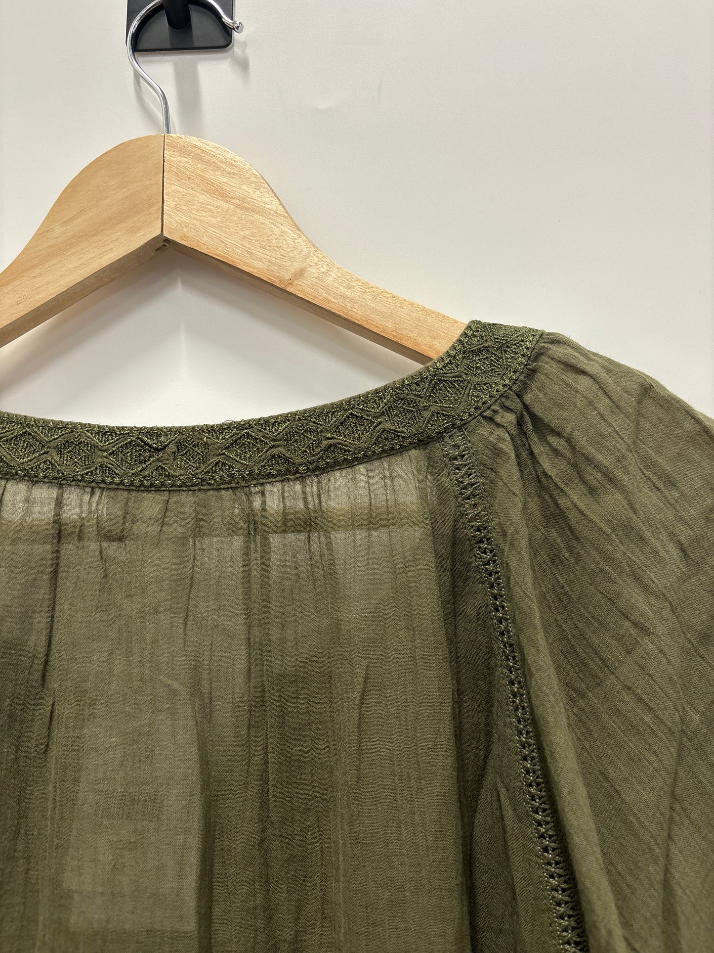 Top Short Sleeve By J Jill In Green, Size: S