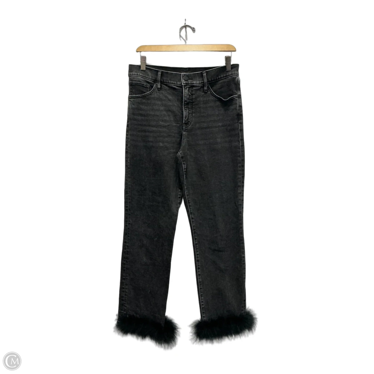 Jeans Straight By Express In Black, Size: 6l