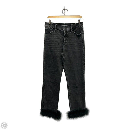 Jeans Straight By Express In Black, Size: 6l