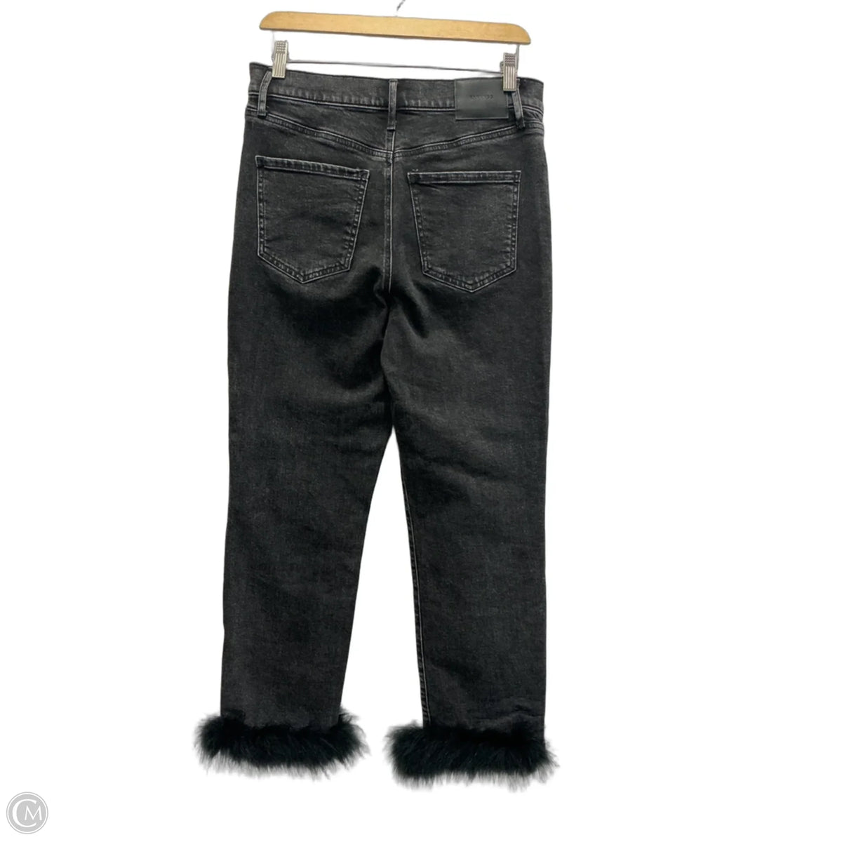Jeans Straight By Express In Black, Size: 6l