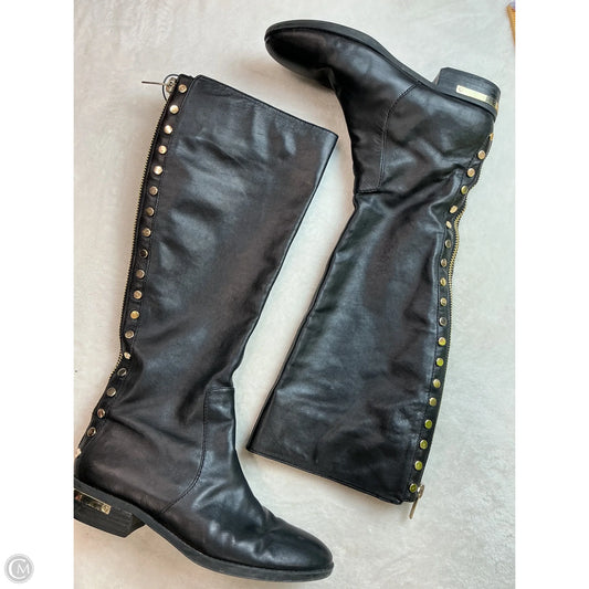 Boots Mid-calf Flats By Vince Camuto In Black, Size: 8.5