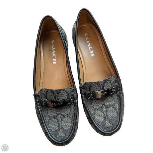 Shoes Designer By Coach In Black, Size: 6