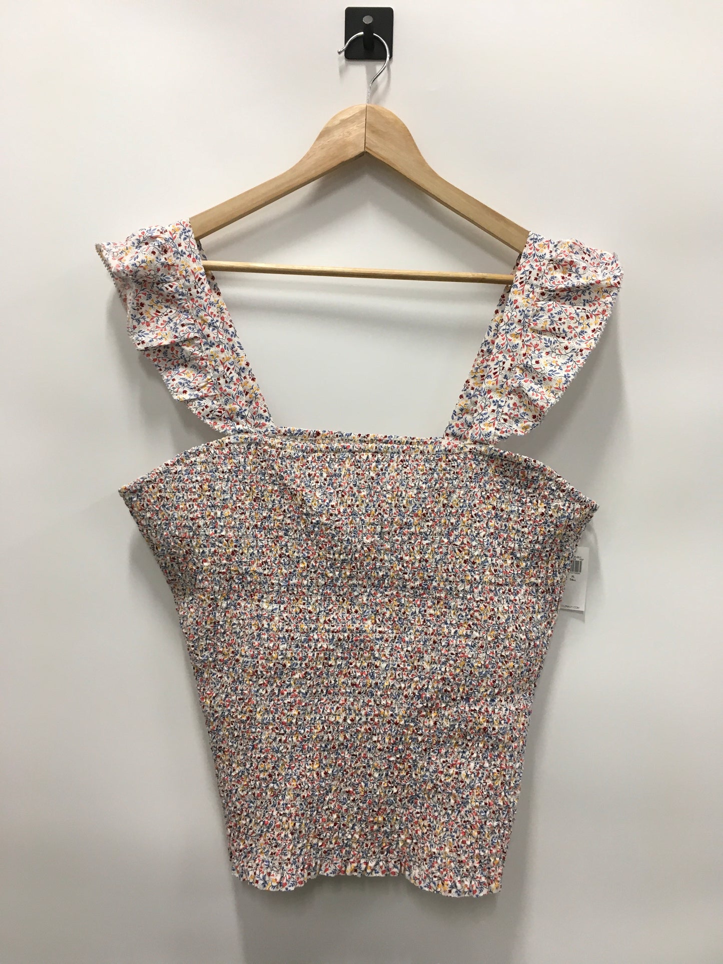 Top Sleeveless By Old Navy In Floral, Size: Xl