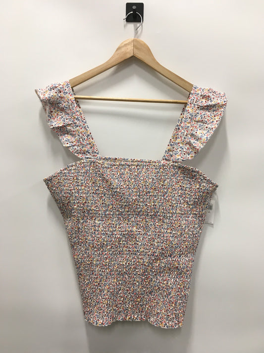 Top Sleeveless By Old Navy In Floral, Size: Xl