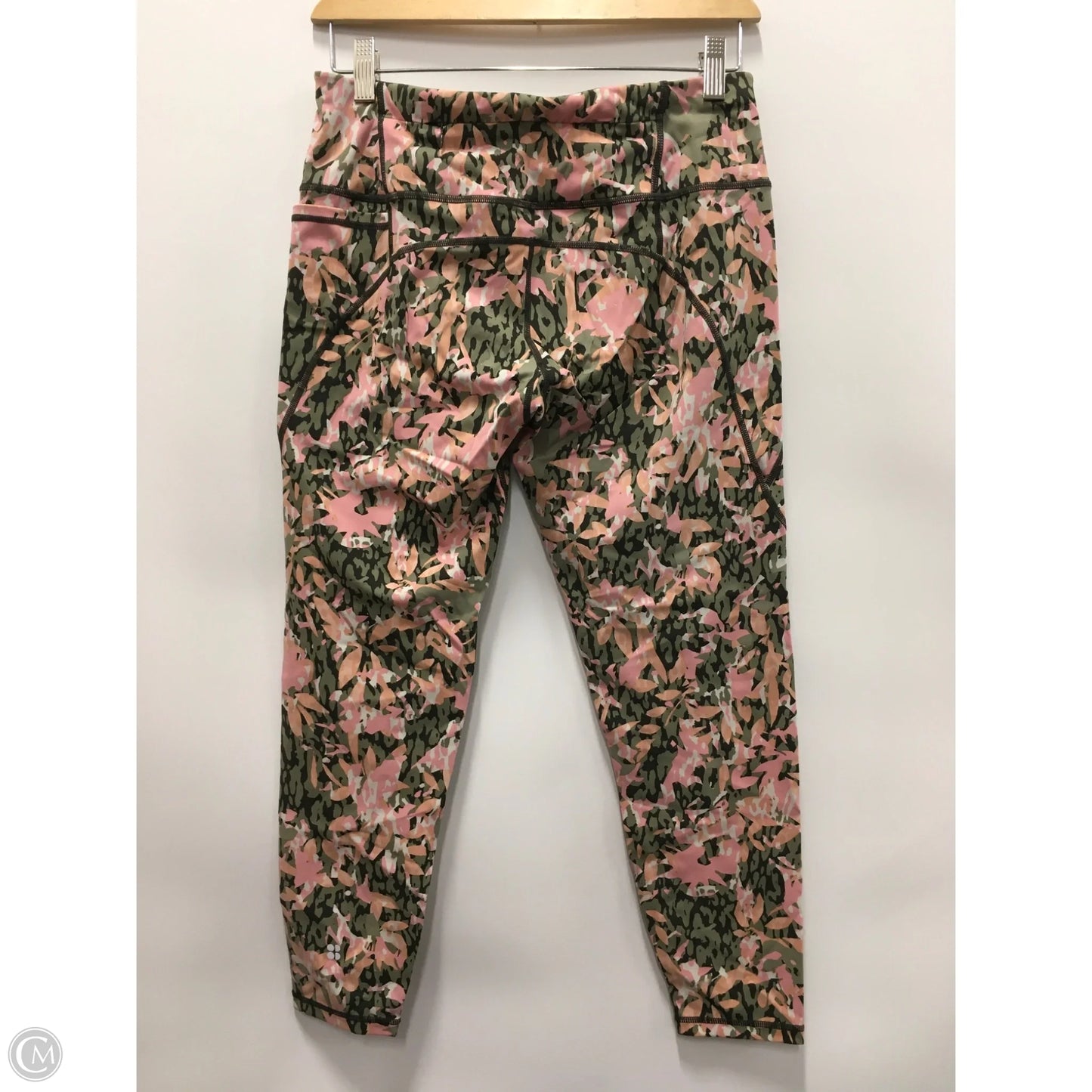 Athletic Leggings Capris By Sweaty Betty In Floral Print, Size: M