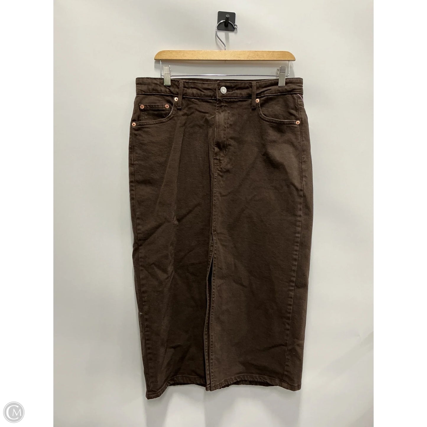 Skirt Maxi By Gap In Brown, Size: 10p
