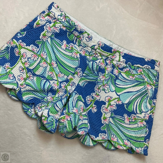 Shorts Designer By Lilly Pulitzer In Floral Print, Size: 12