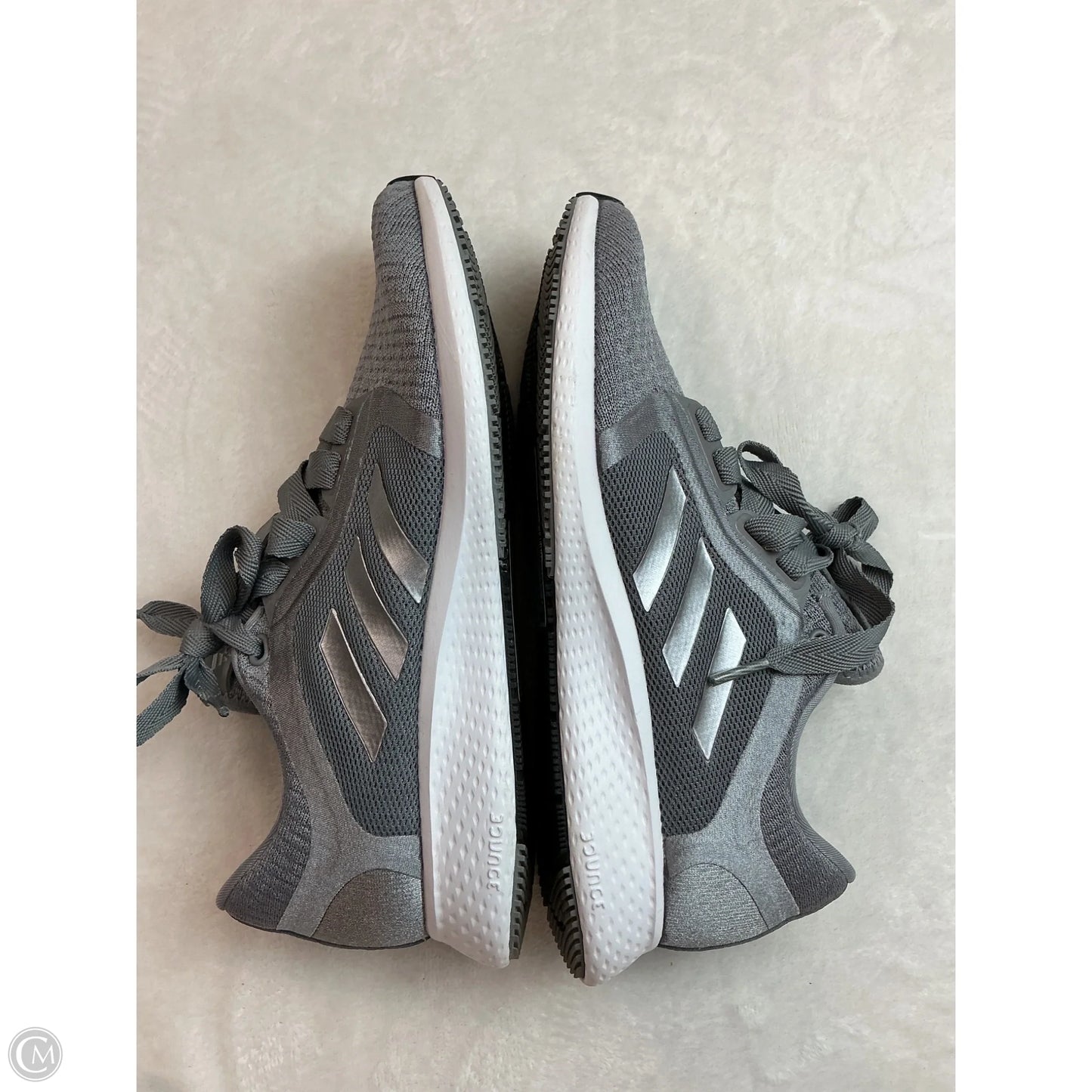 Shoes Athletic By Adidas In Grey, Size: 6.5