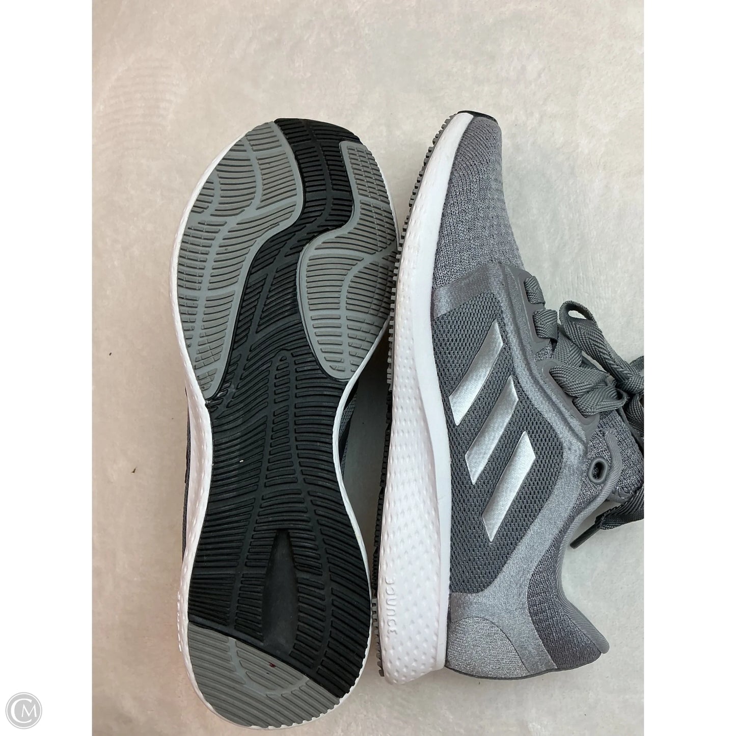Shoes Athletic By Adidas In Grey, Size: 6.5