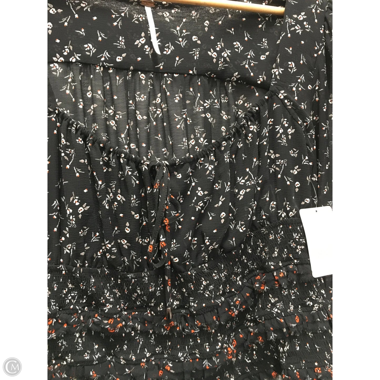 Top Long Sleeve By Free People In Floral Print, Size: M