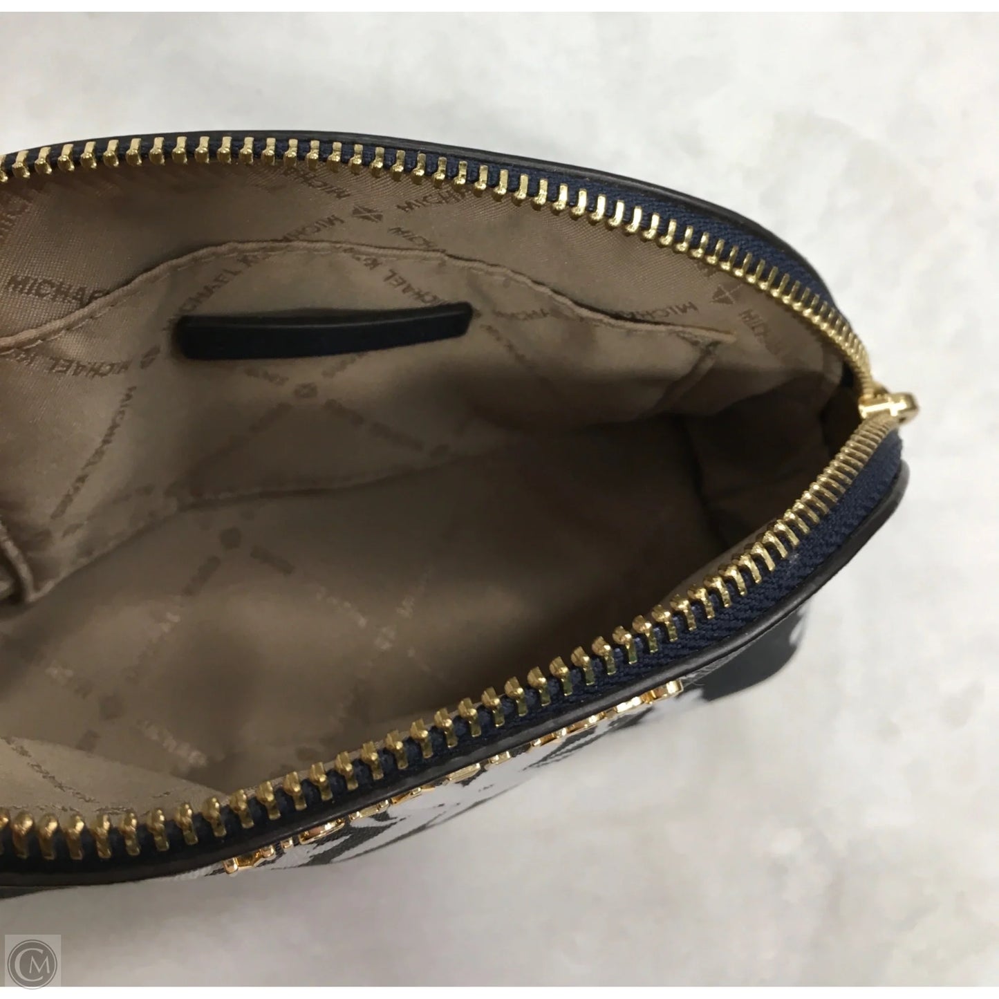 Makeup Bag Designer By Michael Kors, Size: Small