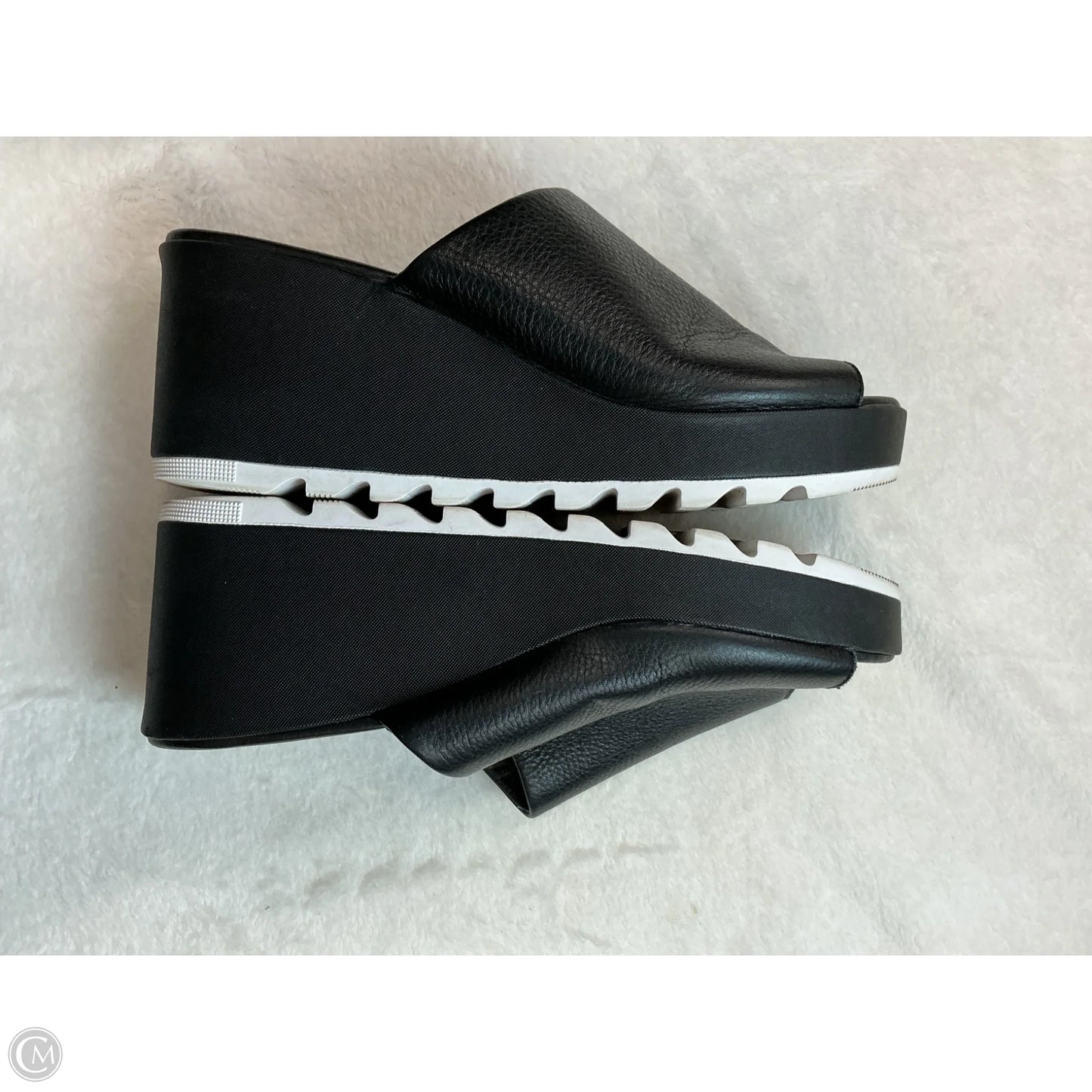 Sandals Heels Wedge By Sorel In Black, Size: 9.5
