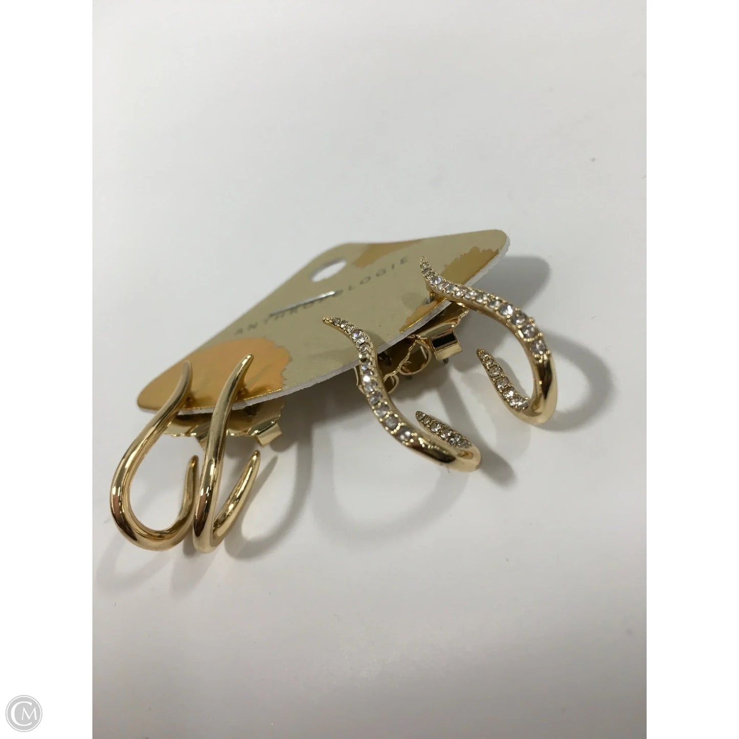 Earrings Hoop By Anthropologie, Size: 02 Piece Set