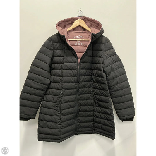 Coat Puffer & Quilted By Hfx In Black, Size: Xl