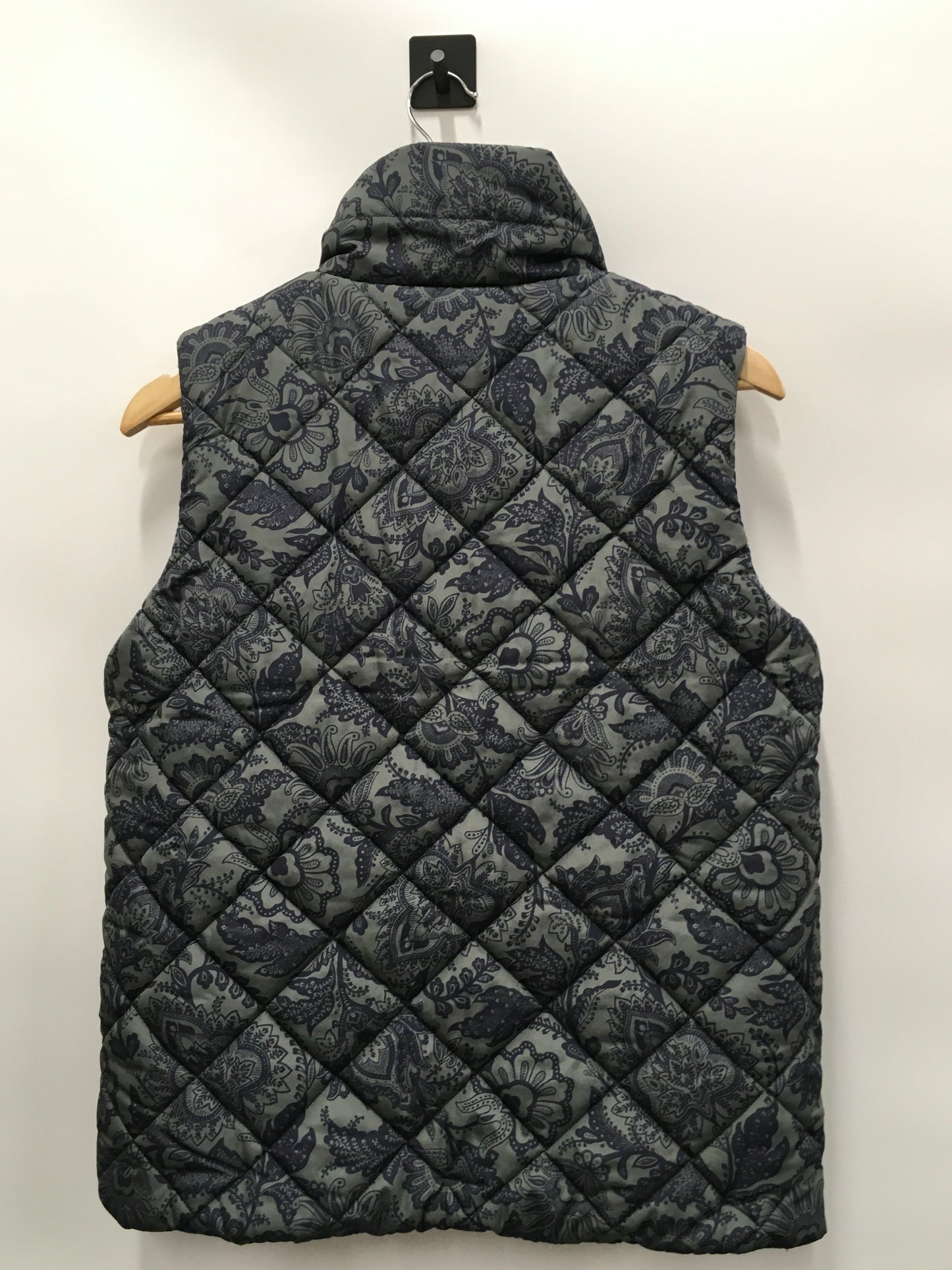 Green Vest Puffer & Quilted Vera Bradley, Size M