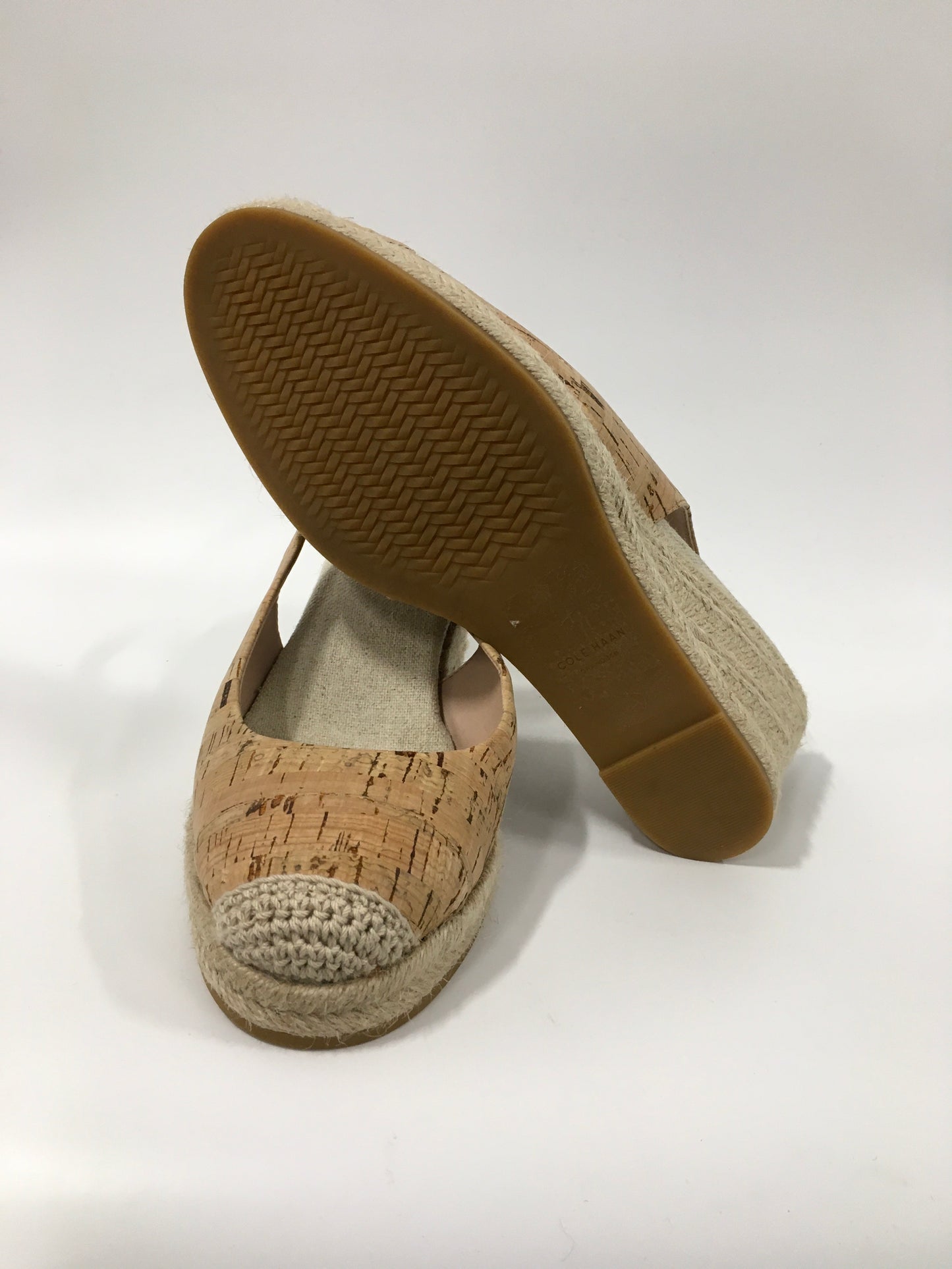 Tan Shoes Heels Wedge Cole-haan, Size 9