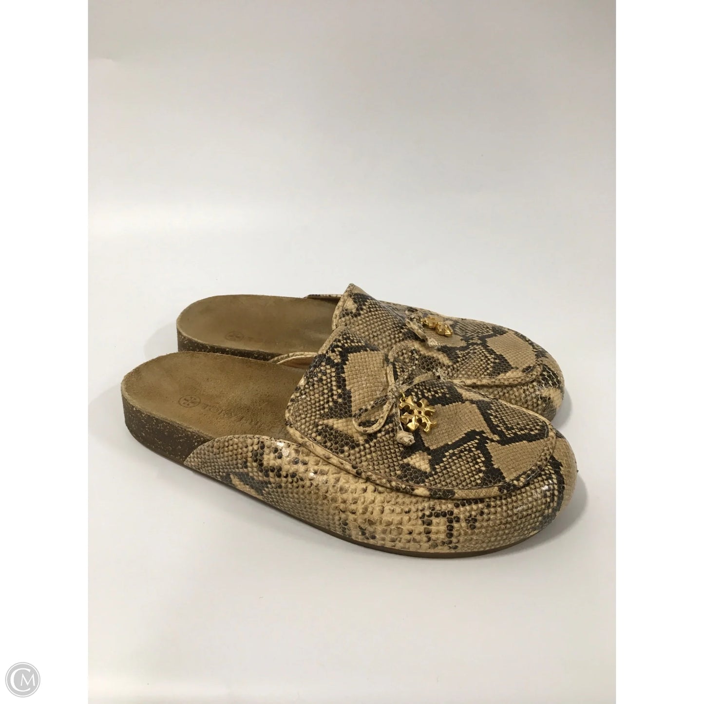 Shoes Designer By Tory Burch In Snakeskin Print, Size: 9