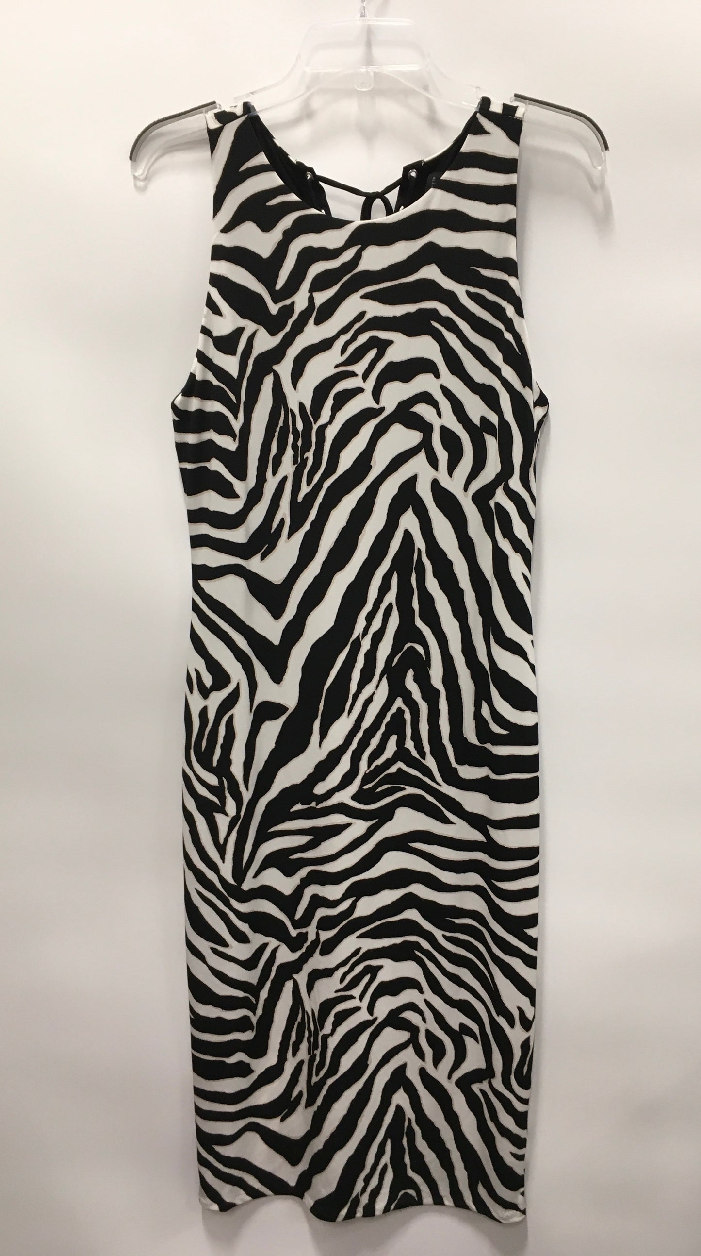 Black White Dress Casual Midi White House Black Market, Size M