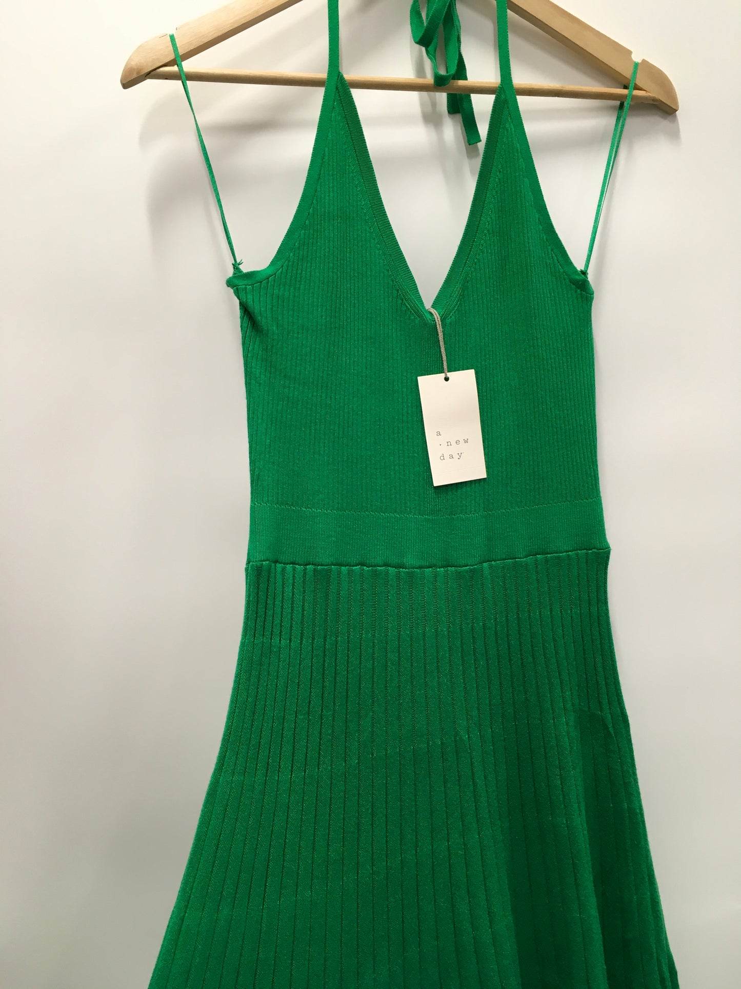 Dress Casual Short By A New Day In Green, Size: M