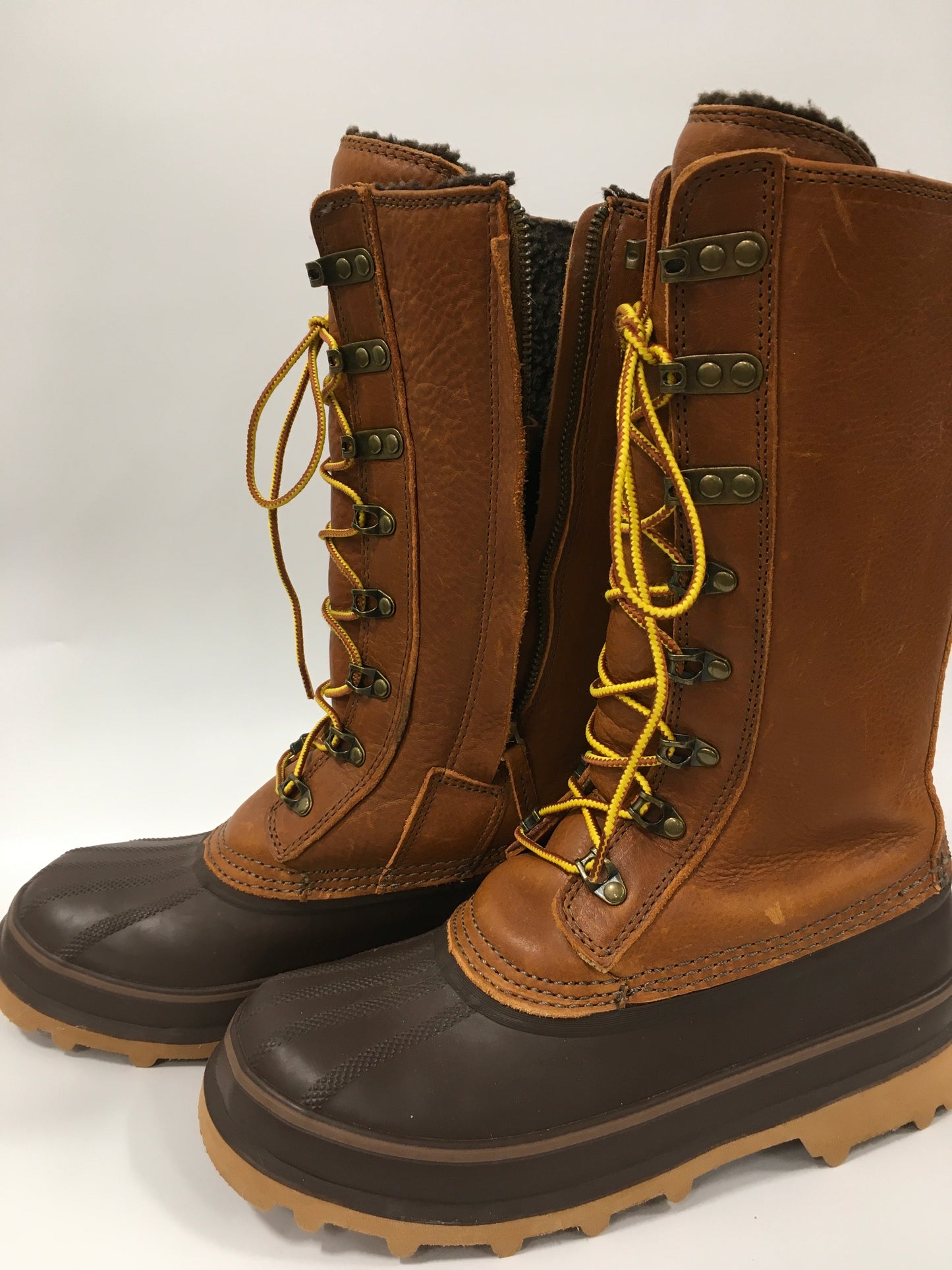 Brown Boots Snow Duluth Trading, Size 9.5