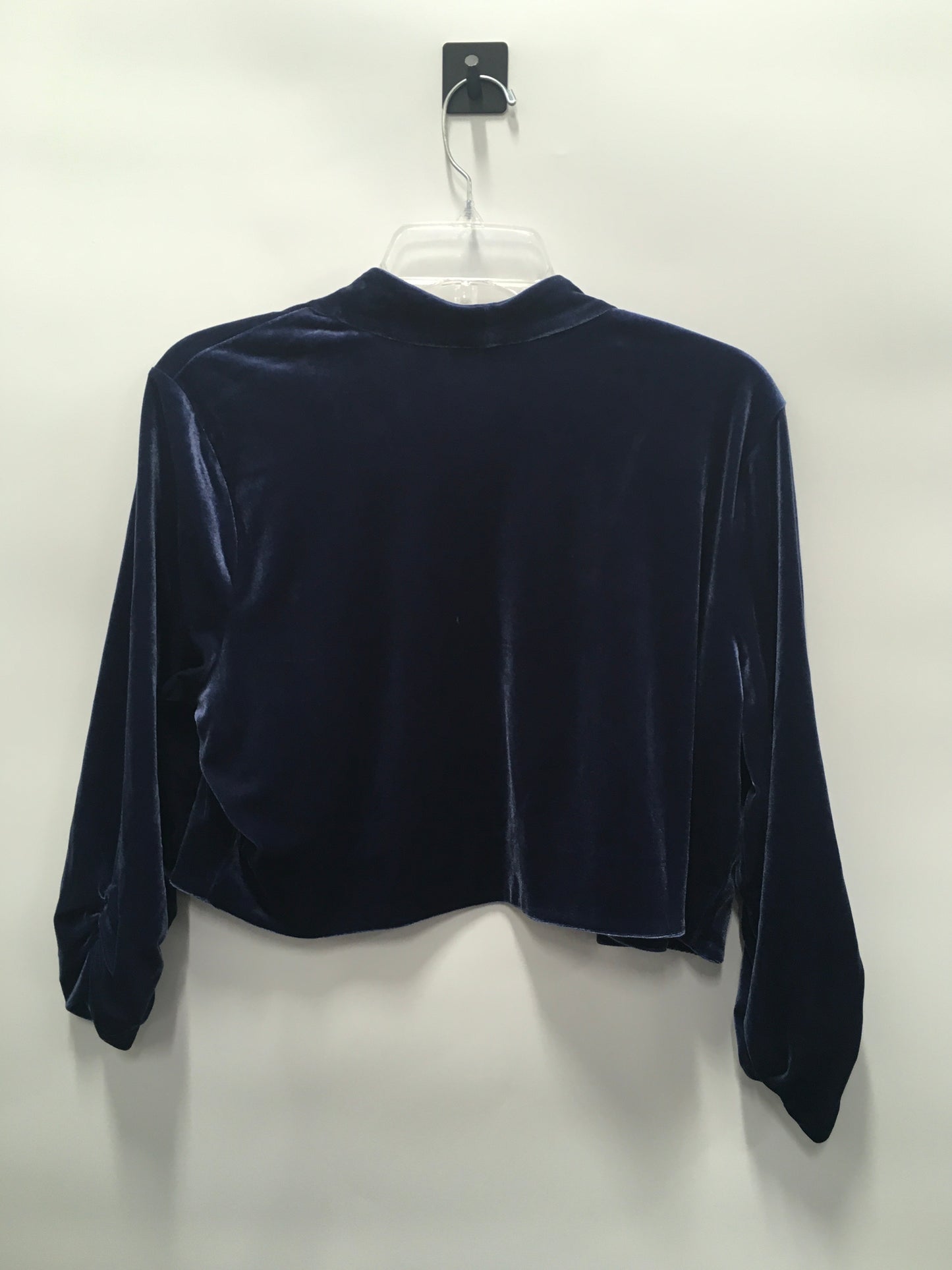 Navy Cardigan Susan Graver, Size L