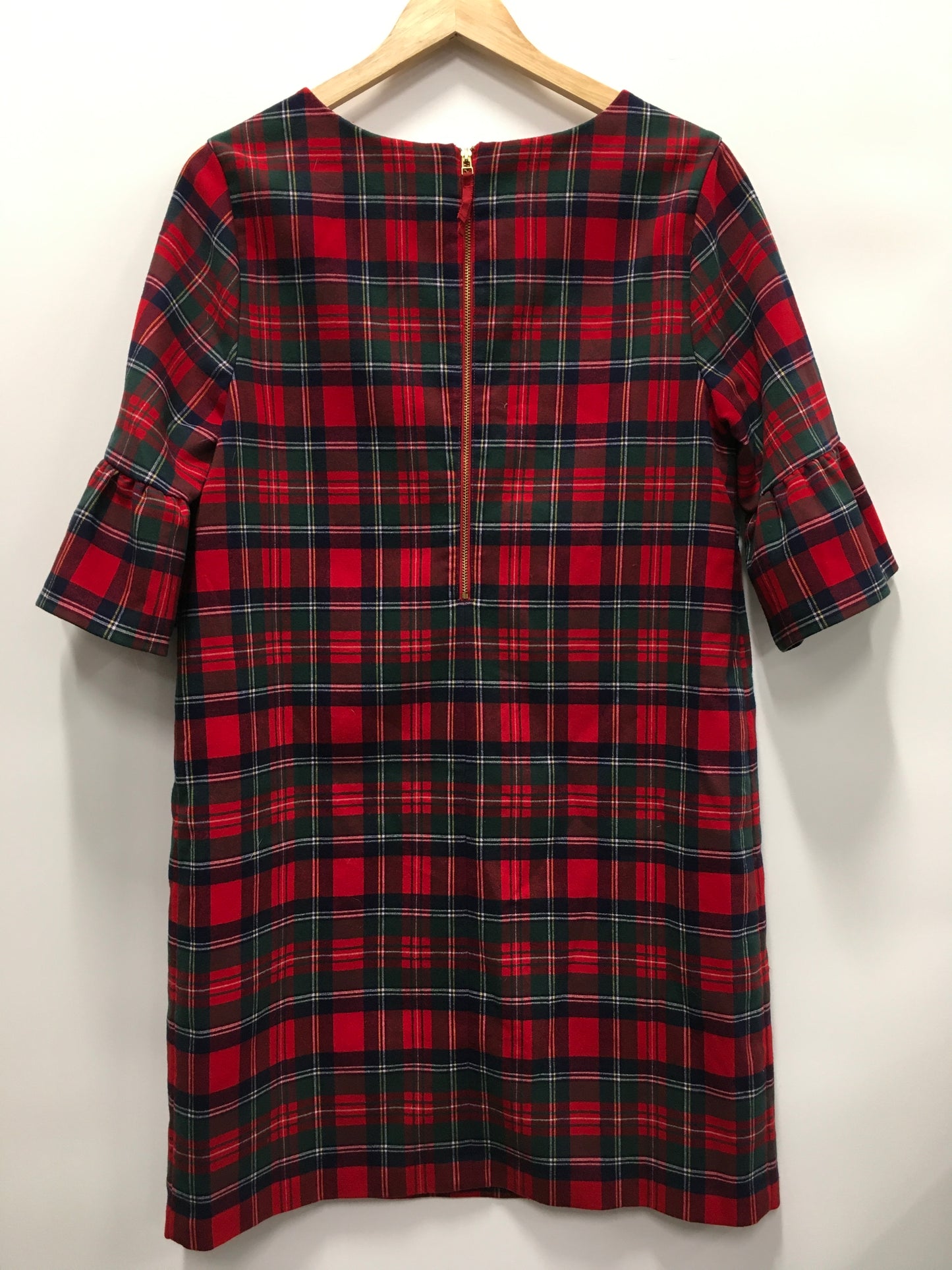 Dress Work By Vineyard Vines In Plaid Pattern, Size: 10