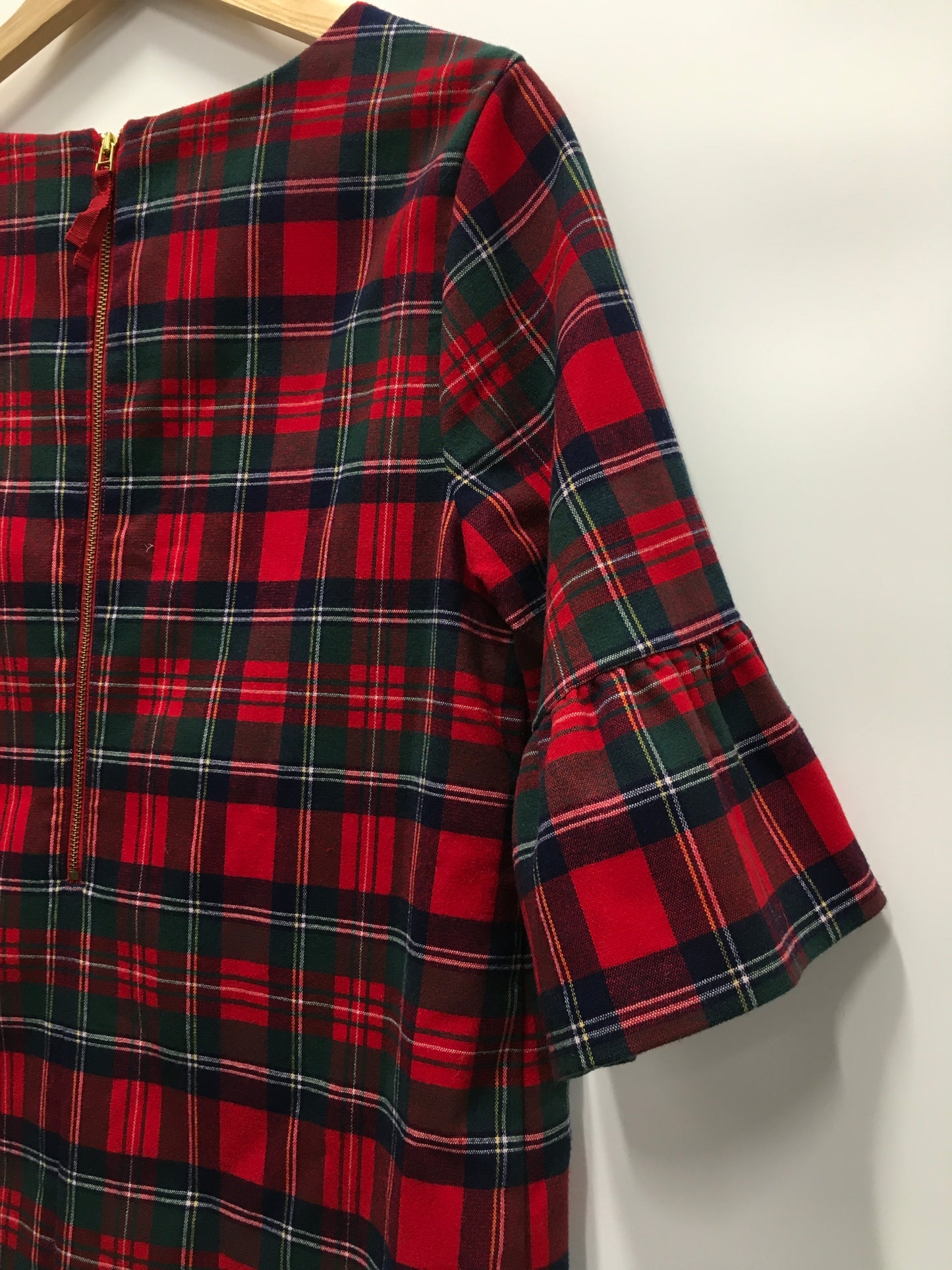 Dress Work By Vineyard Vines In Plaid Pattern, Size: 10