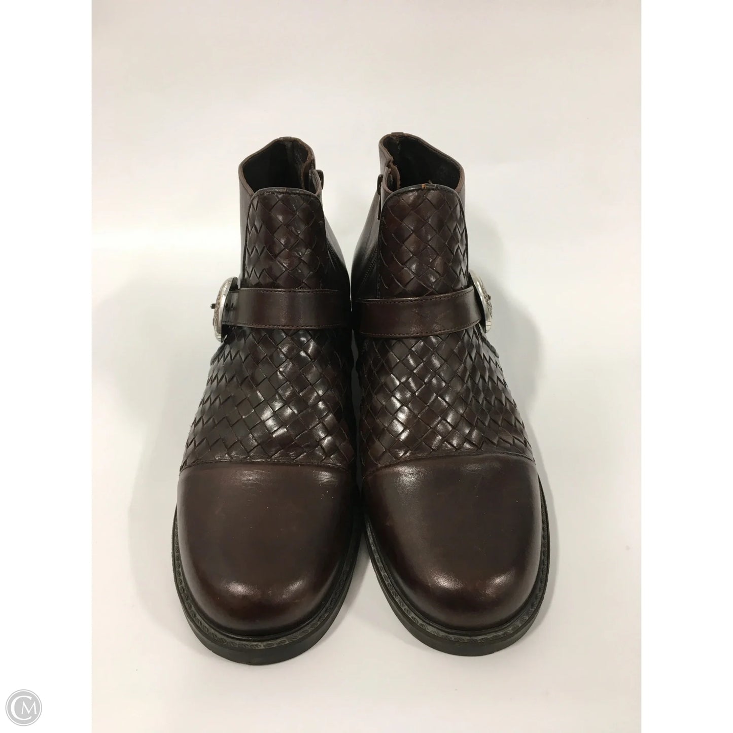 Boots Ankle Flats By Brighton In Brown, Size: 9