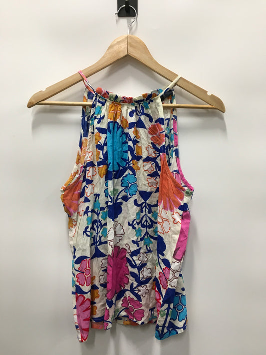 Floral Print Top Sleeveless Rachel Roy, Size Xs