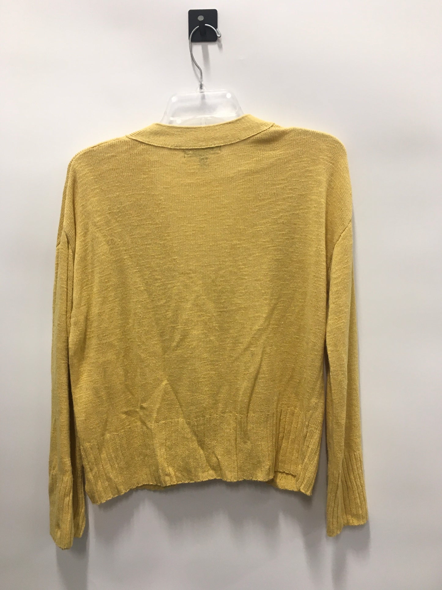 Yellow Cardigan Banana Republic, Size L