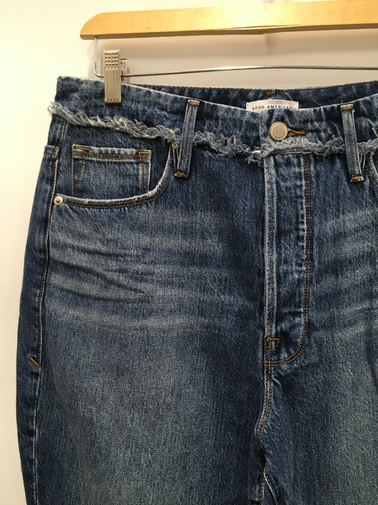 Jeans Straight By Good American  Size: 12