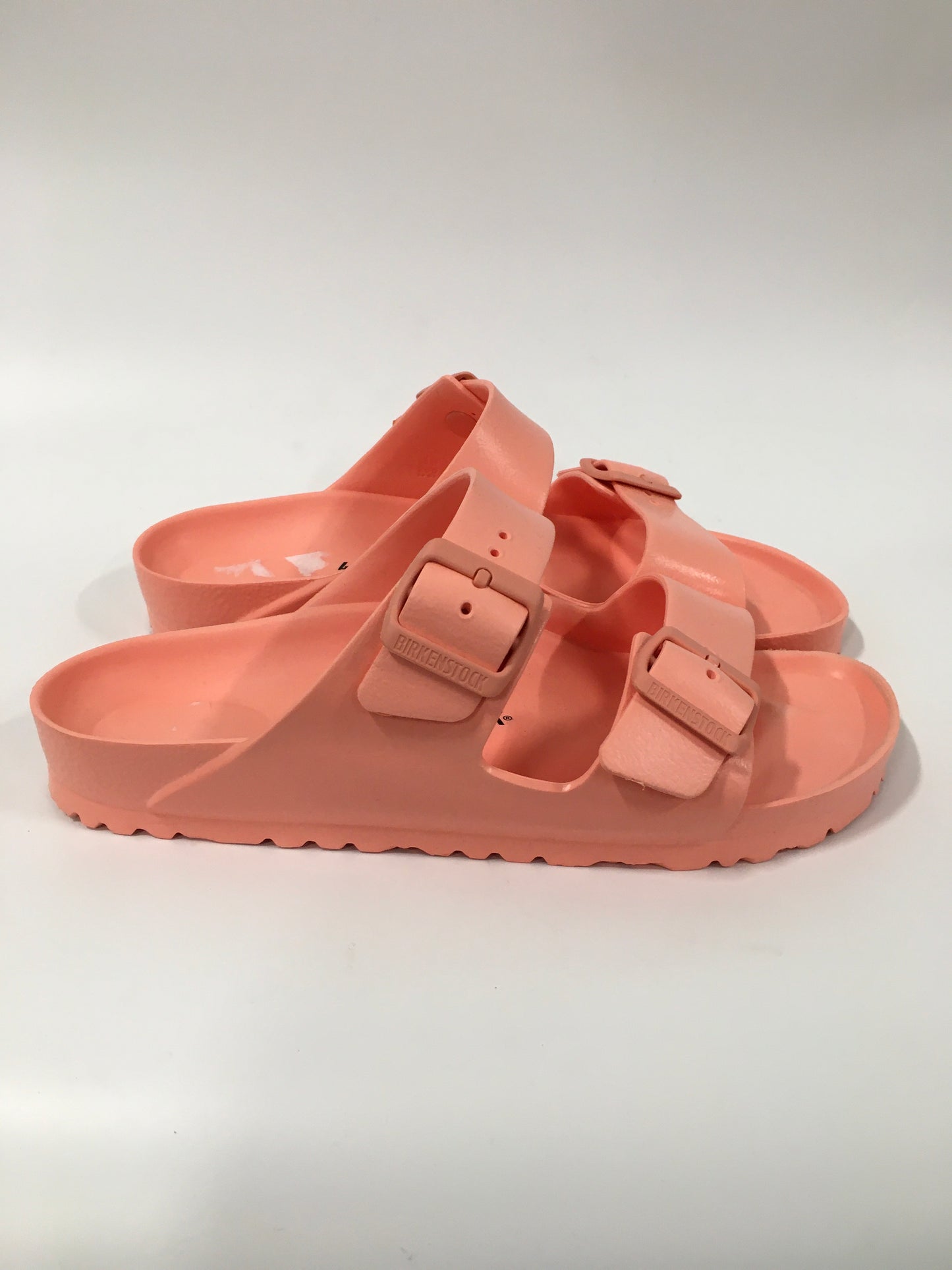 Pink Sandals Flats Birkenstock, Size 10