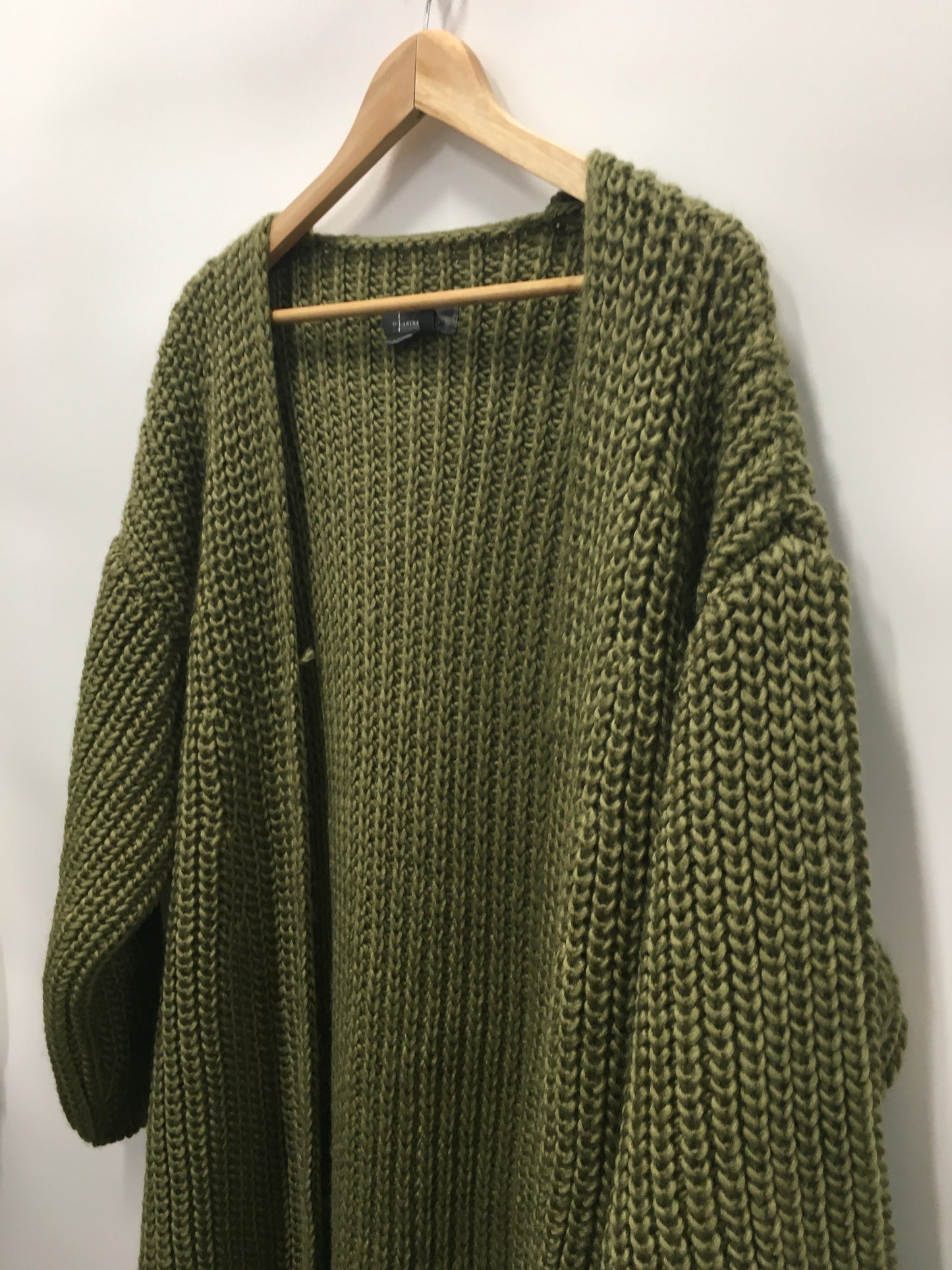 Green Sweater Cardigan Anthropologie, Size Onesize