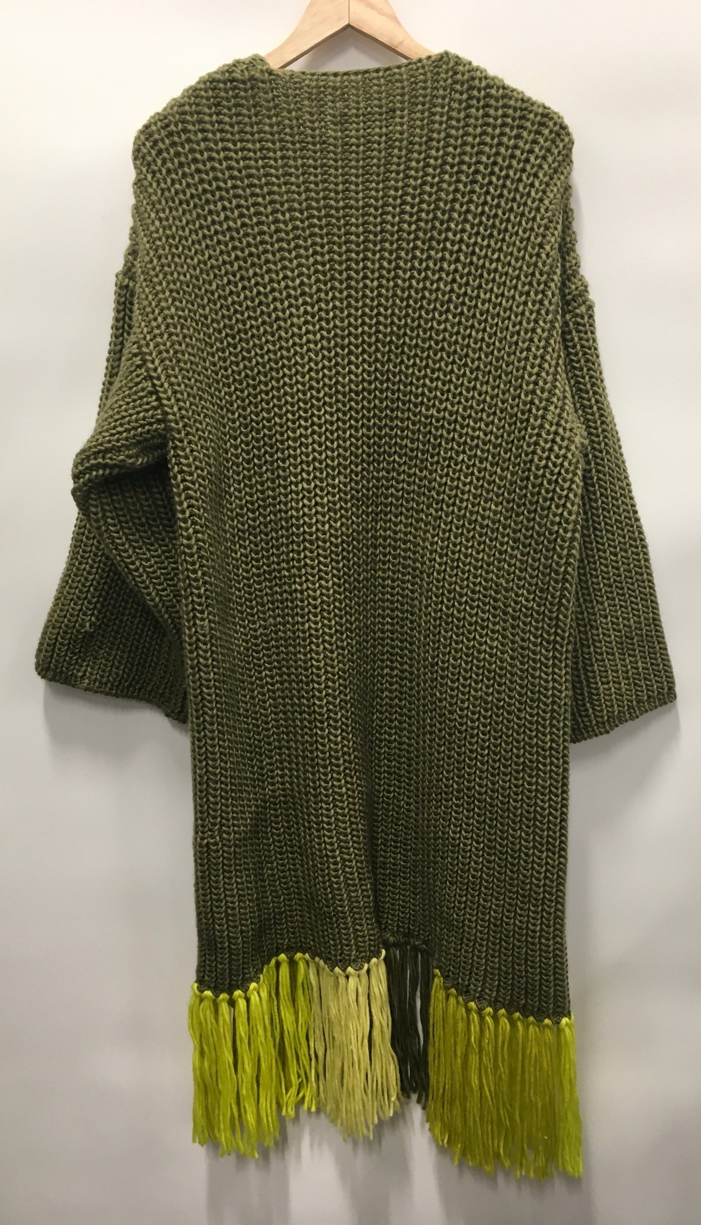 Green Sweater Cardigan Anthropologie, Size Onesize