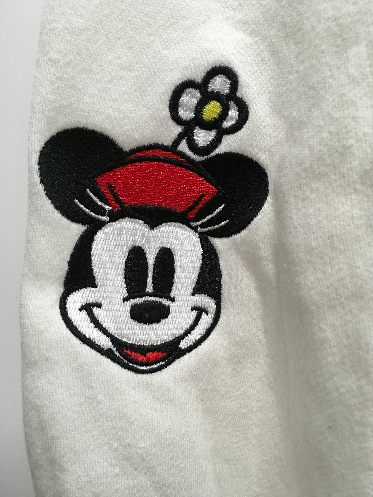 Sweatshirt Crewneck By Disney Store In White, Size: S