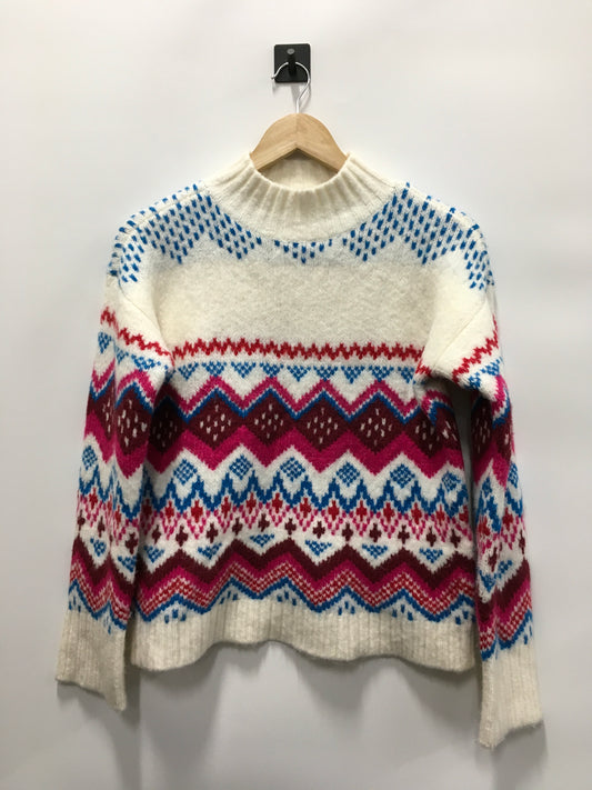 Sweater By Loft In White, Size: Xs