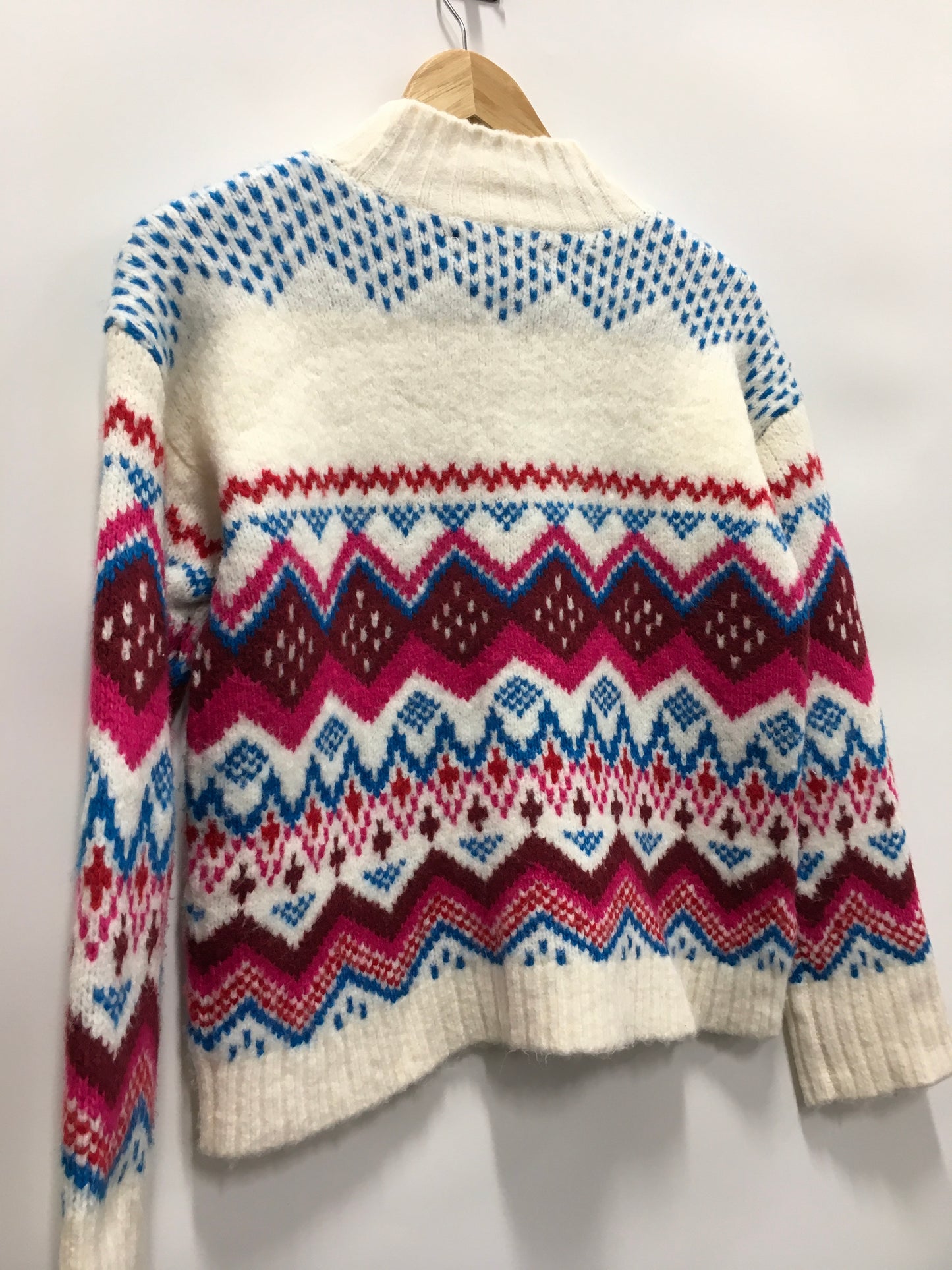 Sweater By Loft In White, Size: Xs