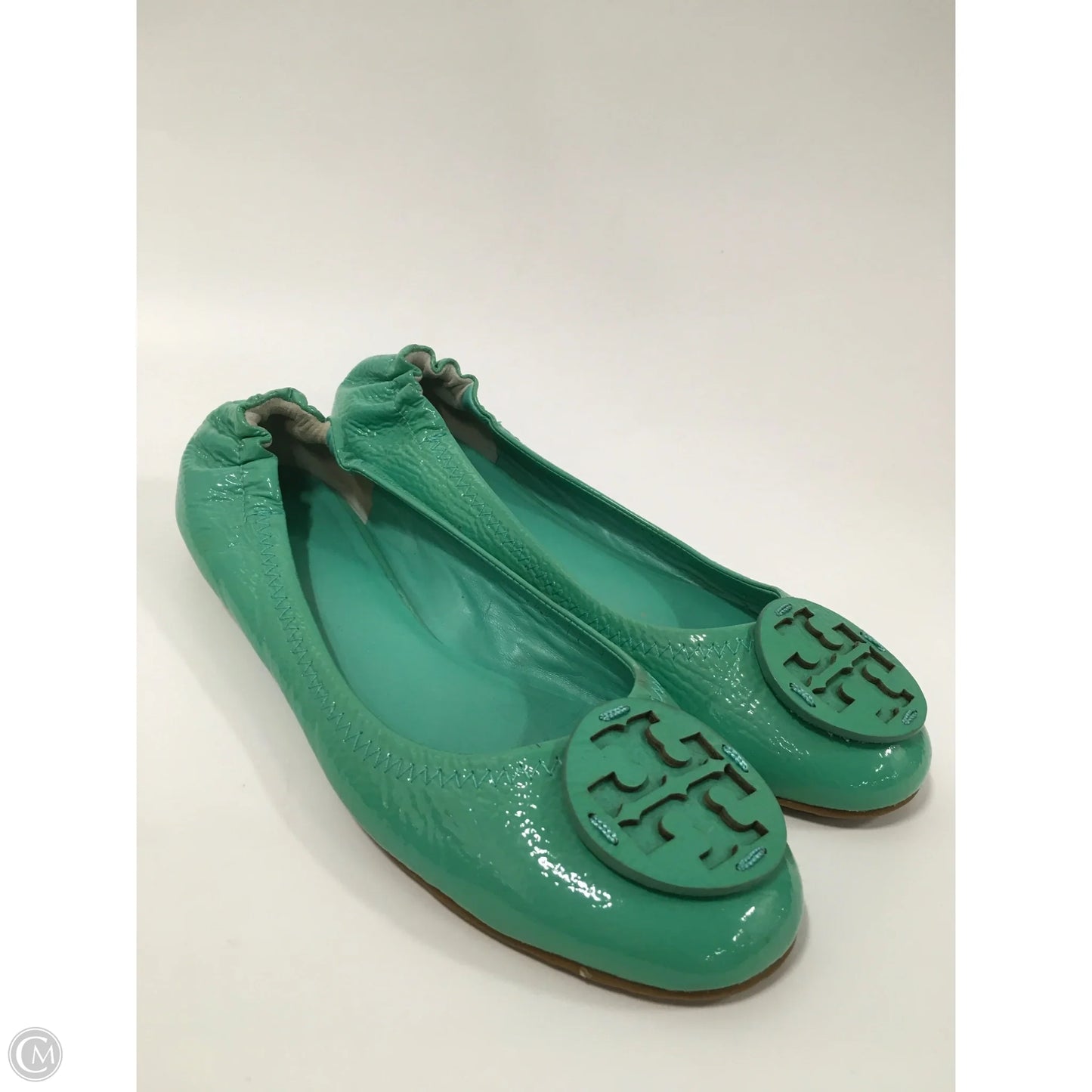 Shoes Designer By Tory Burch In Green, Size: 9