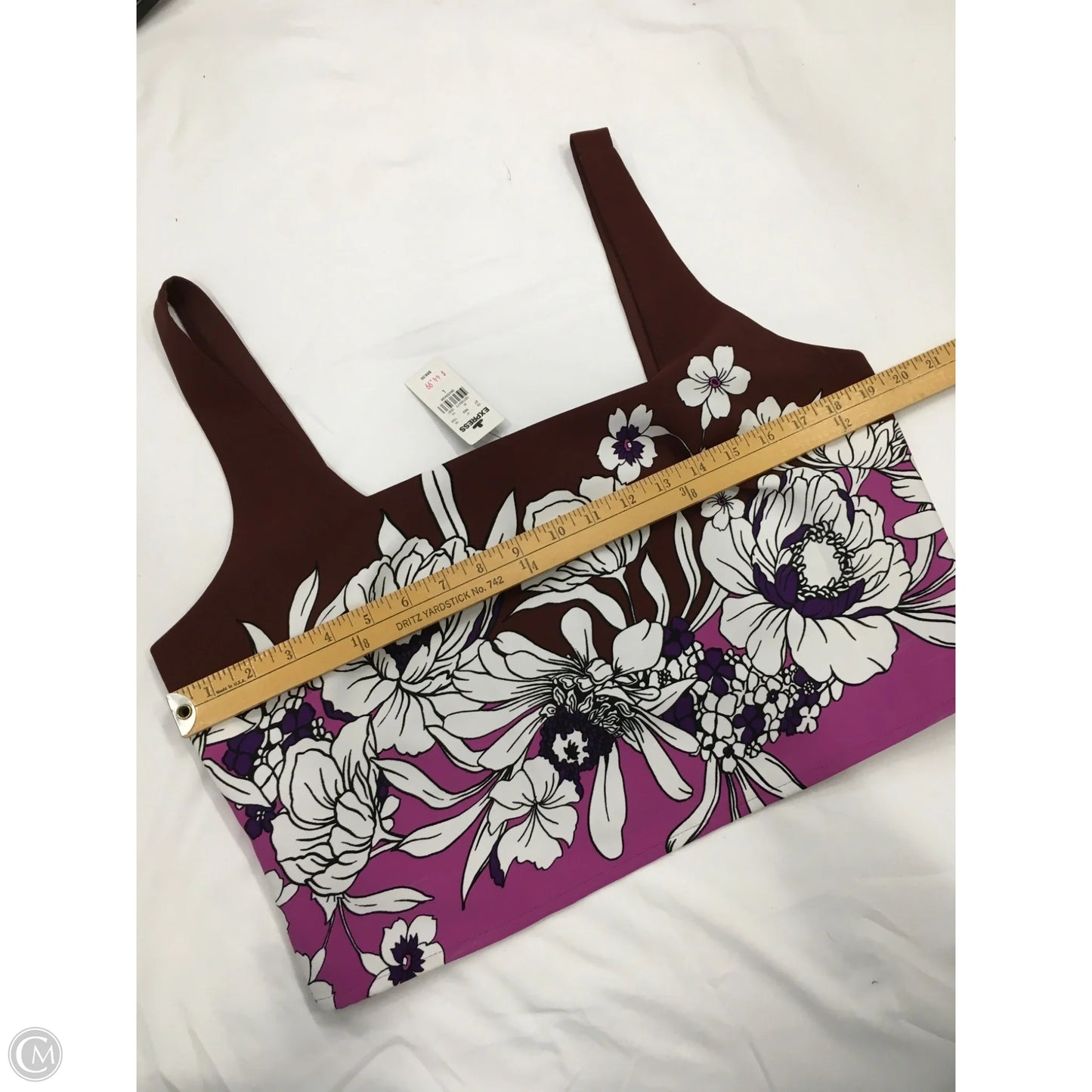 Top Sleeveless By Express In Purple, Size: L