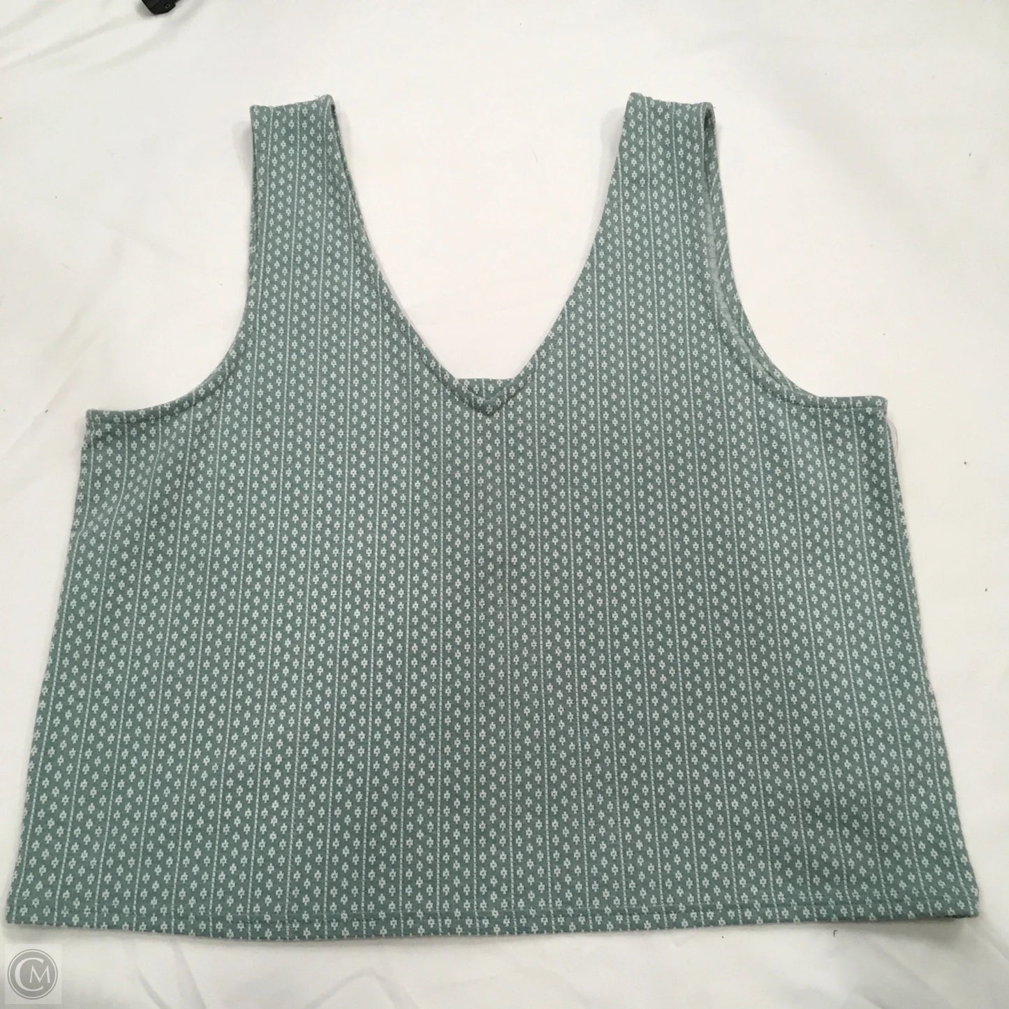 Top Sleeveless By Madewell In Aqua, Size: Xl