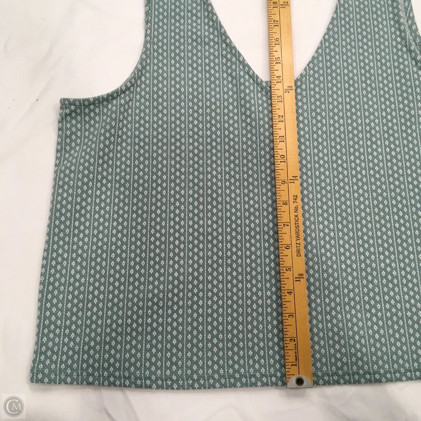 Top Sleeveless By Madewell In Aqua, Size: Xl
