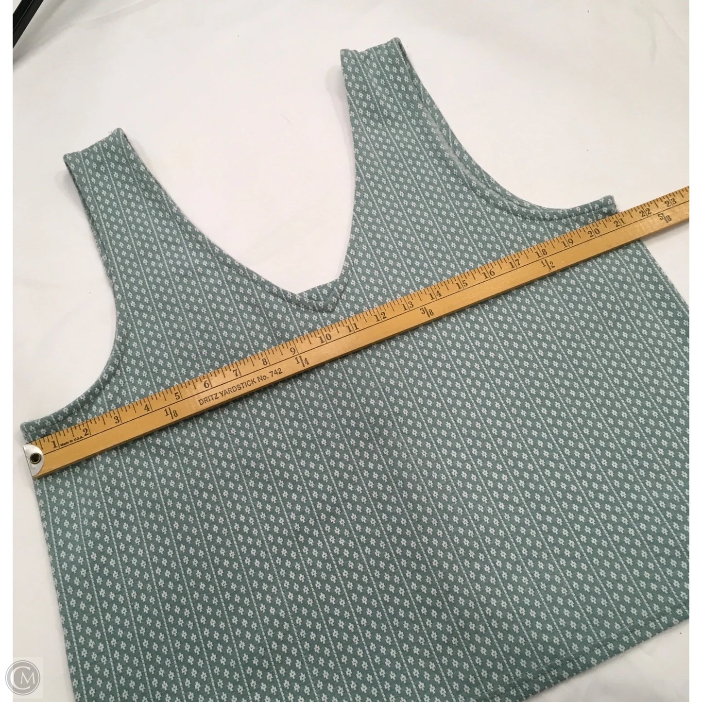 Top Sleeveless By Madewell In Aqua, Size: Xl