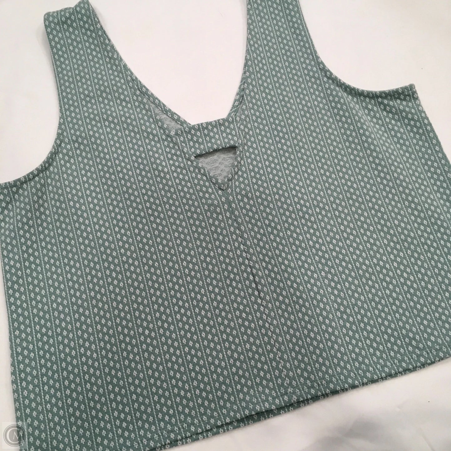 Top Sleeveless By Madewell In Aqua, Size: Xl