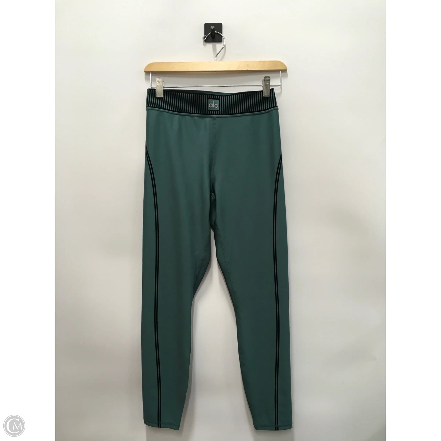 Athletic Leggings By Alo In Green, Size: S